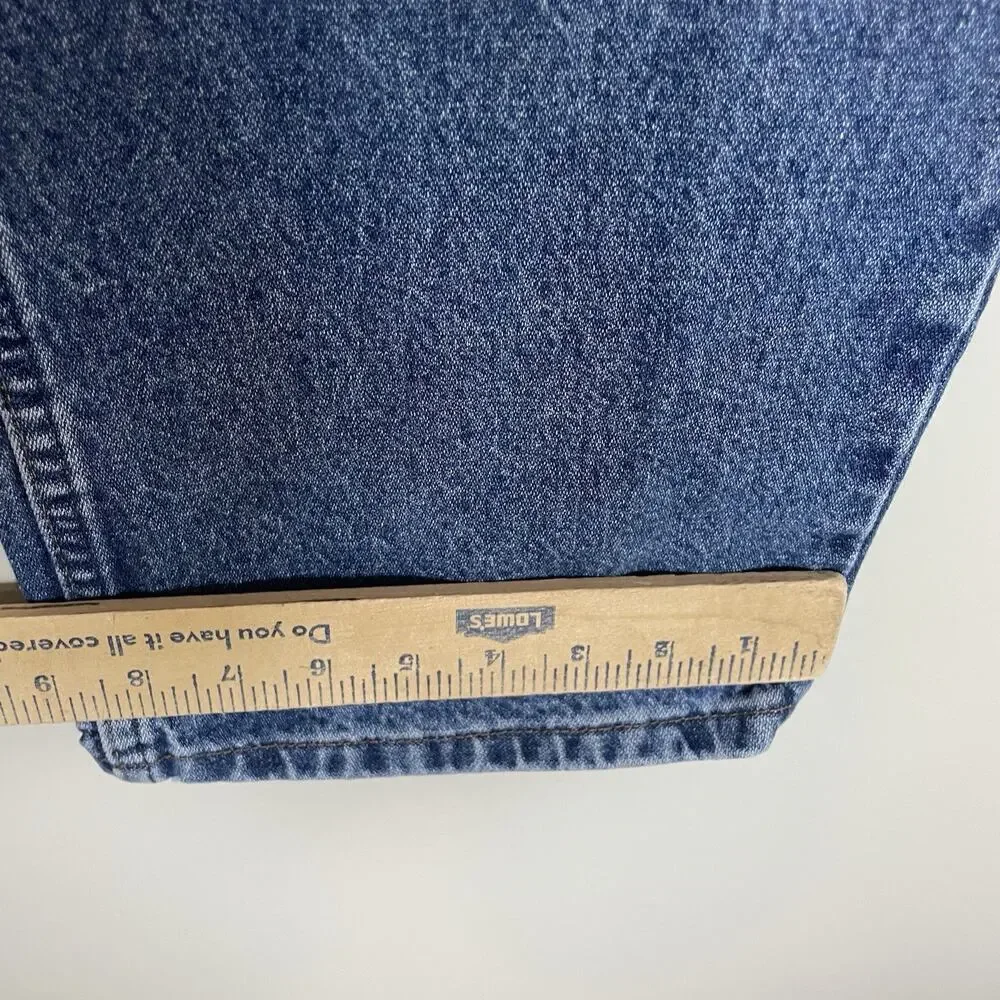 Wrangler 13MWZGK Cowboy Cut‎ Original Fit Blue Denim Jeans Men's 46x30 Rodeo